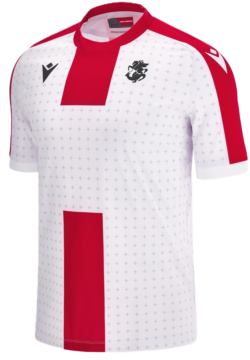 Camisa I Seleção da Georgia 2024 Macron oficial 